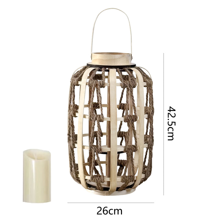 Dekorative Rattanlaterne Karnz