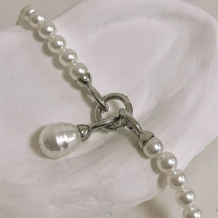 Elegante perlenverzierte Tasche Gurt Karnz