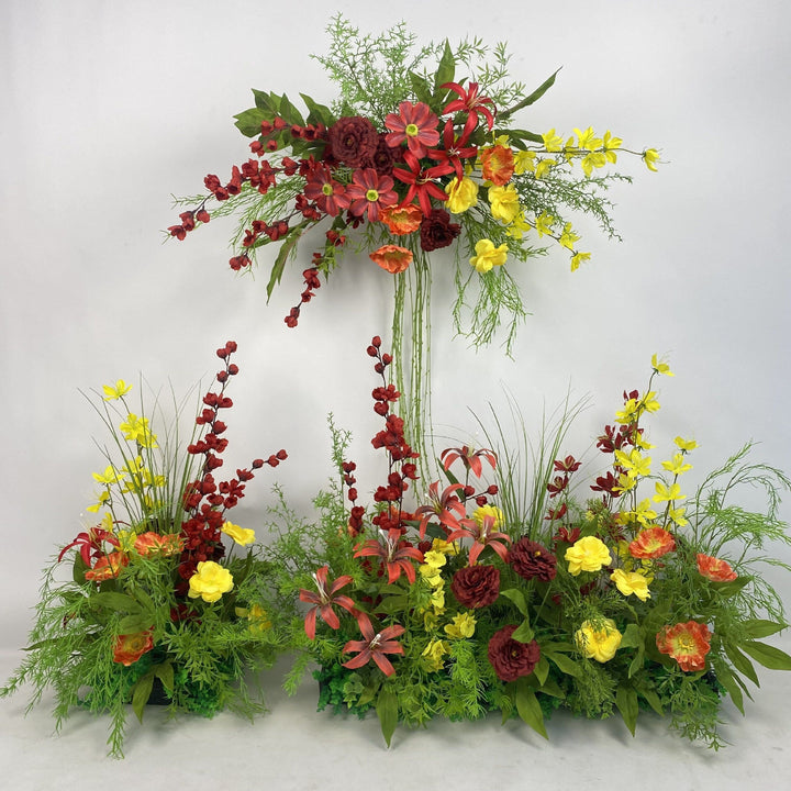 Lebendige künstliche Blumenmittelpunkt