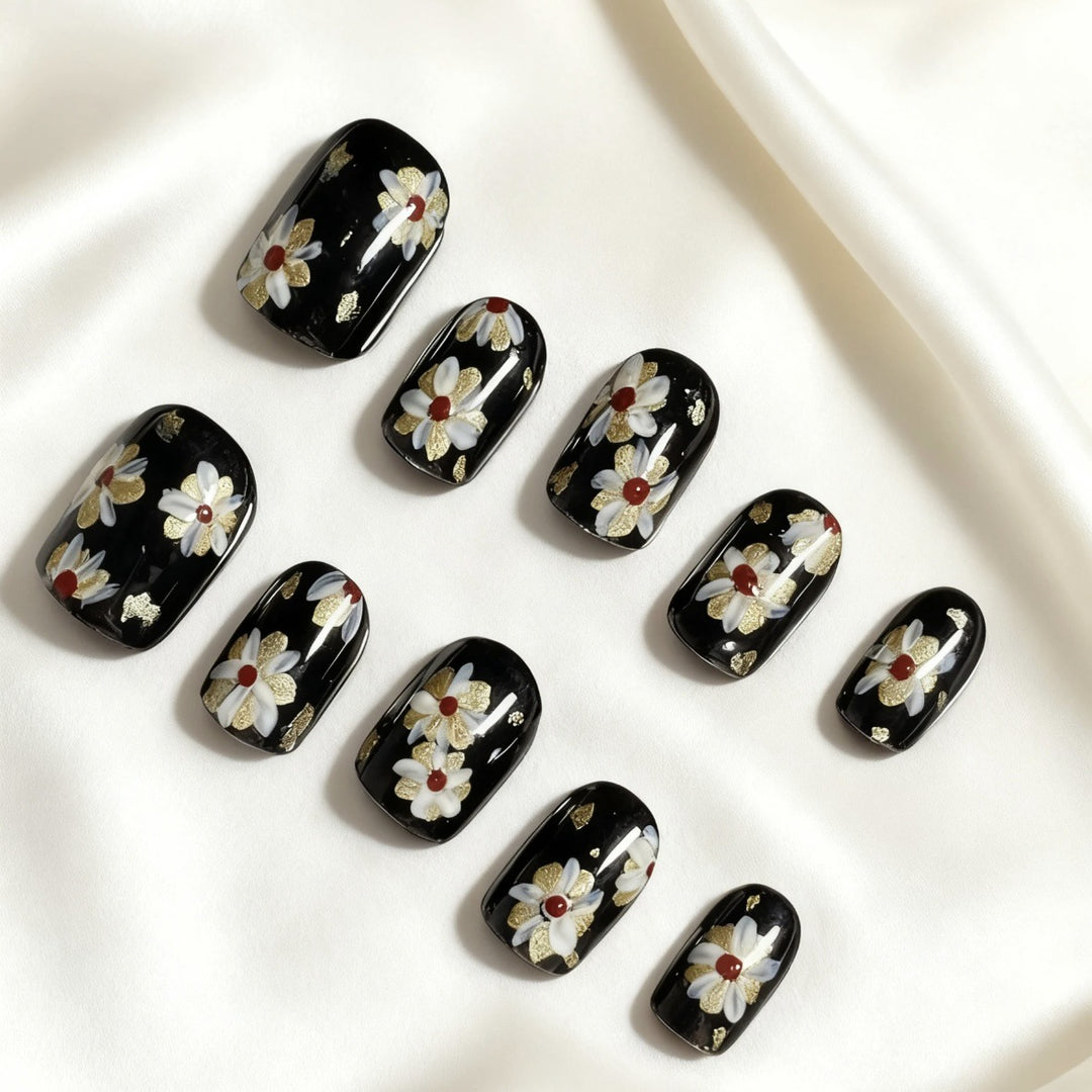 Blumen-Design Presse-auf Nagelkunst Kollektion