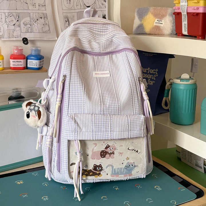 Stylischer Vielseitiger Multifunktionaler Rucksack Karnz