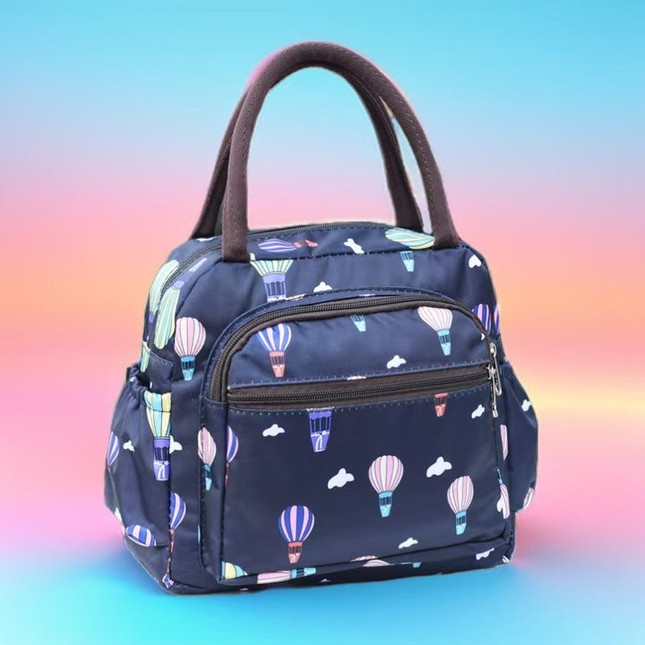 Isolierte Katzenmuster-Lunch-Kühltasche Karnz