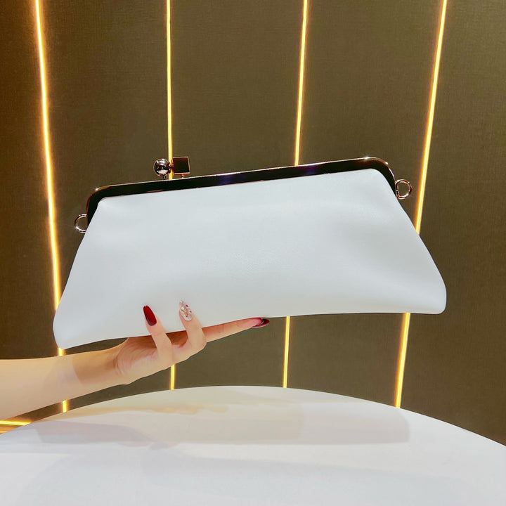 Stilvolle Satin Abend Clutch