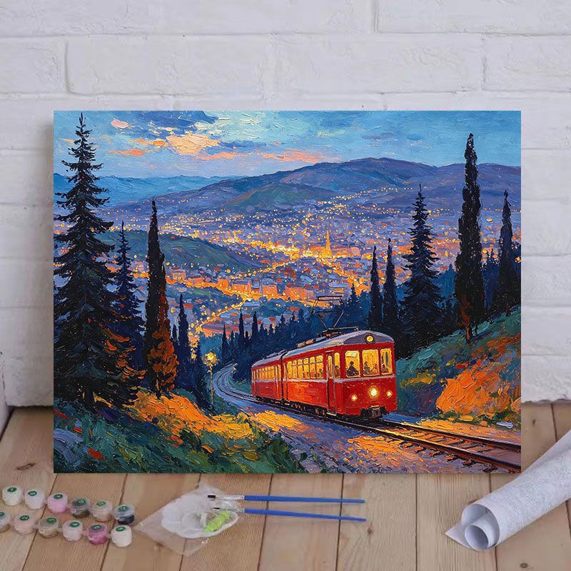 Berglandschaft Leinwandkunst Karnz