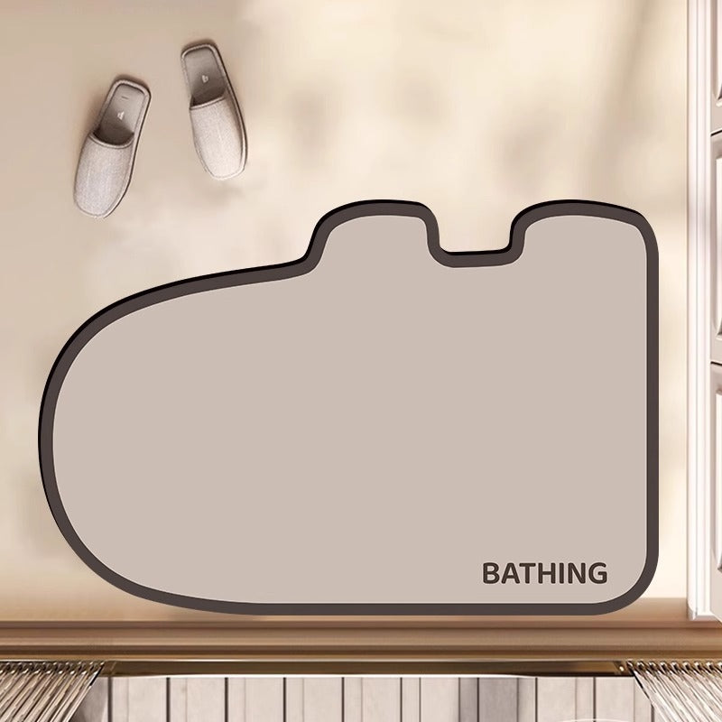 Badebereichsmatte für den Einsatz auf dem Badezimmerboden