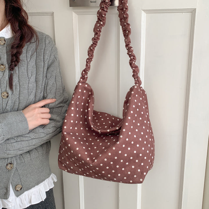 Polka Dot Hobo Tasche