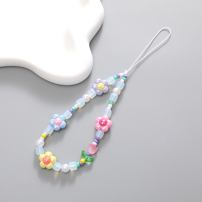 Floral Perlen Brillenhalter Karnz