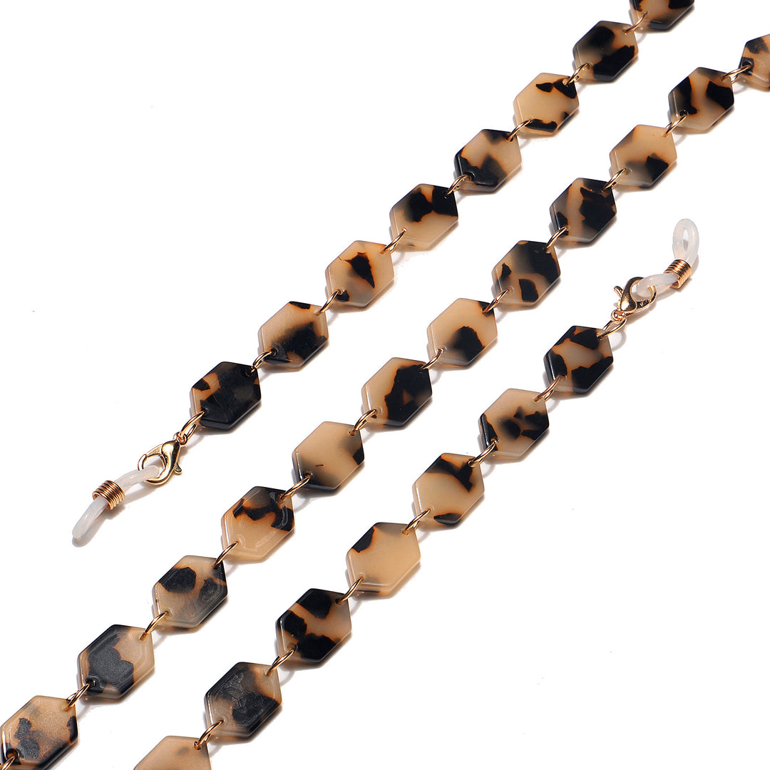 Geometrische Brillen Kette Karnz