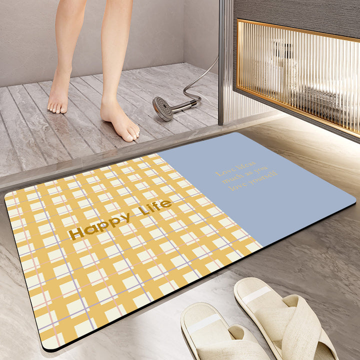 Inspirierende Badematte Karnz