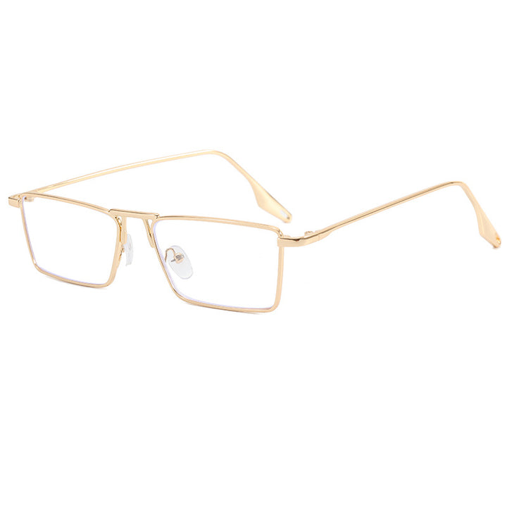 Damen elegante Brille mit filigranem Metallrahmen Karnz