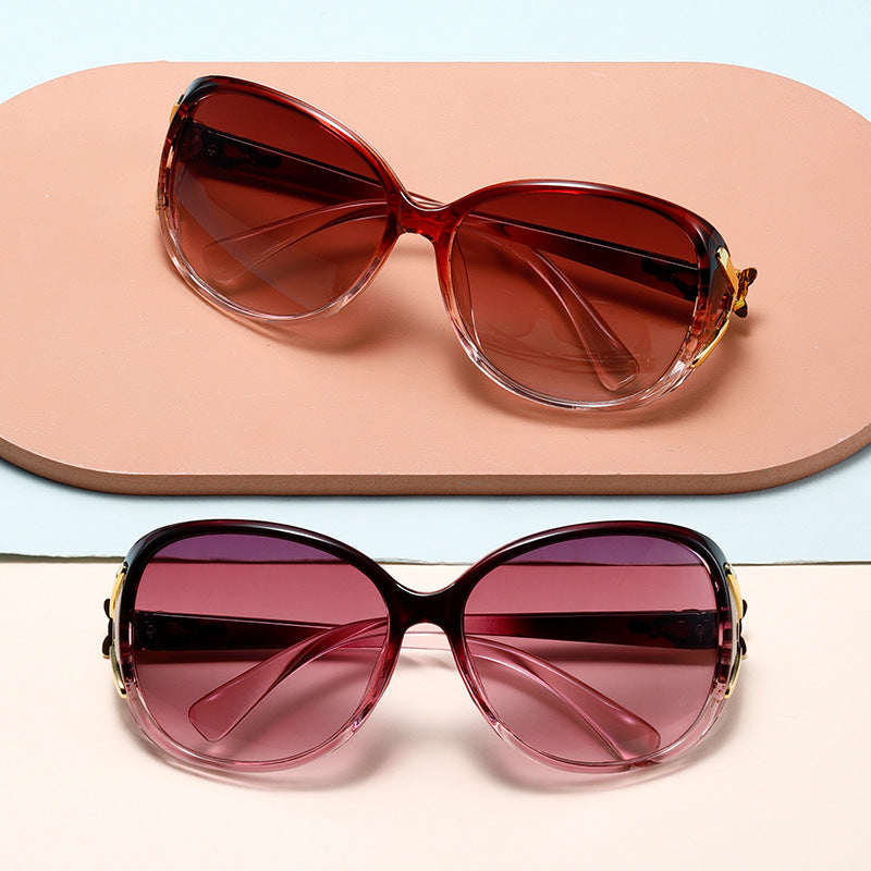 Damen Glamouröse Sonnenbrille mit anpassbarem Rahmen und hochwertigem Gläser Karnz