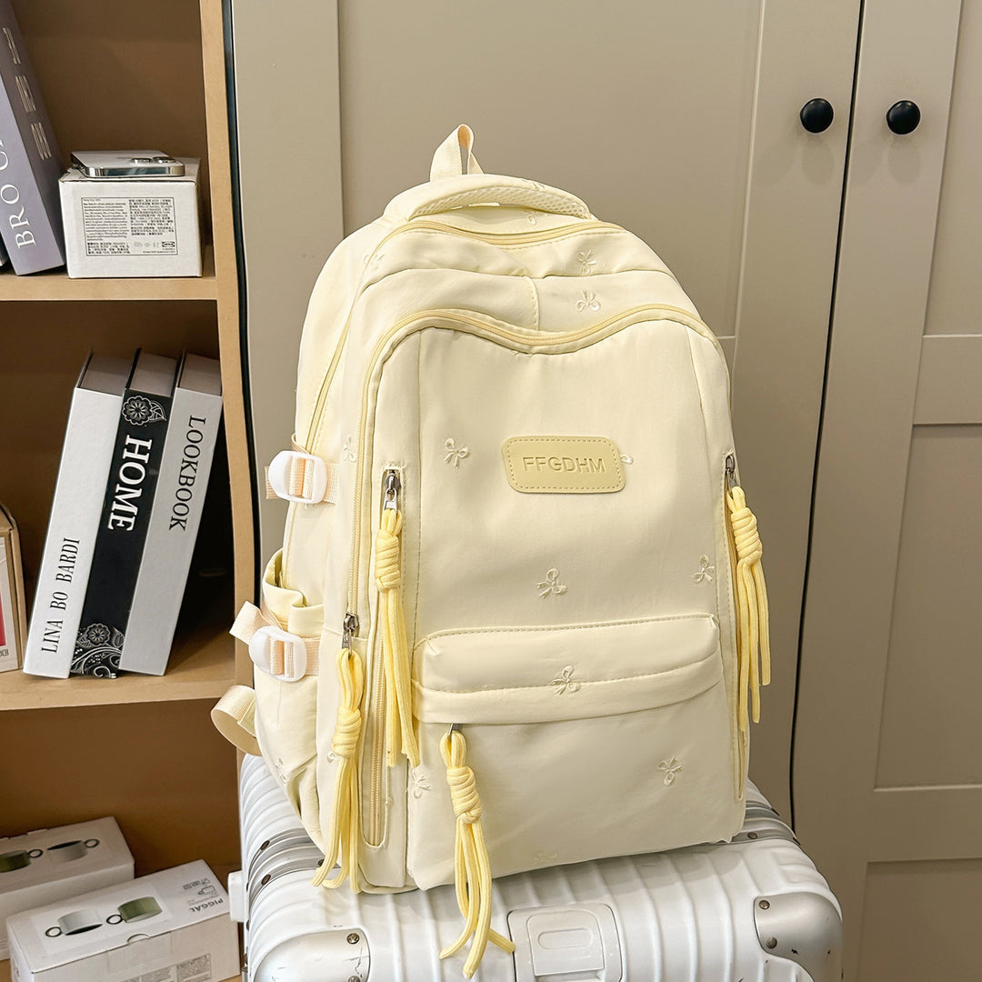 Stylischer Bestickter Reise-Rucksack Karnz