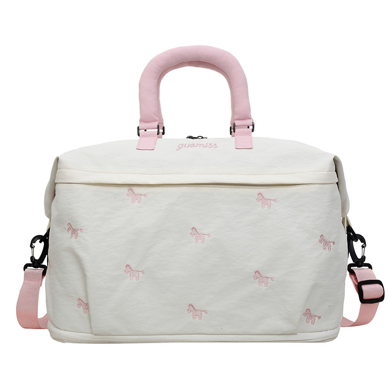 Stylische bedruckte Reisetasche