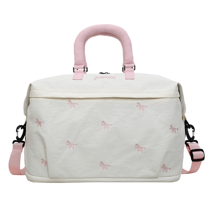 Stylische bedruckte Reisetasche