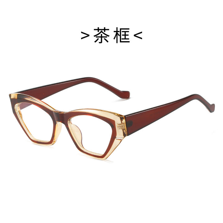 Damen Cat-Eye Sonnenbrille mit UV-Schutz Karnz