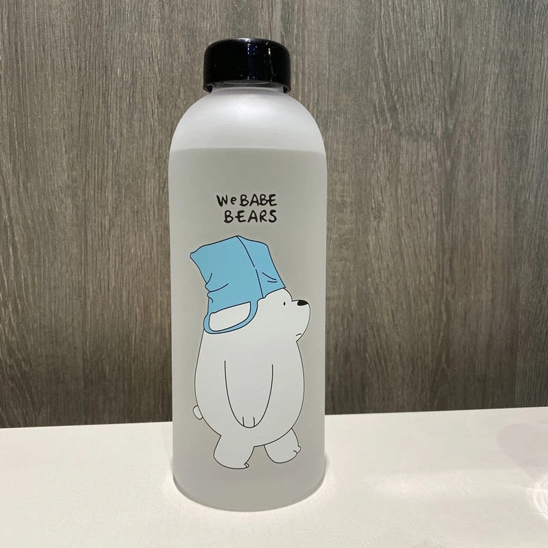 Damen kreative Trinkflasche mit verspieltem Pandadesign Karnz