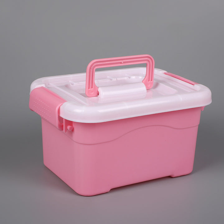 Transparente Bastelaufbewahrungsbox Karnz