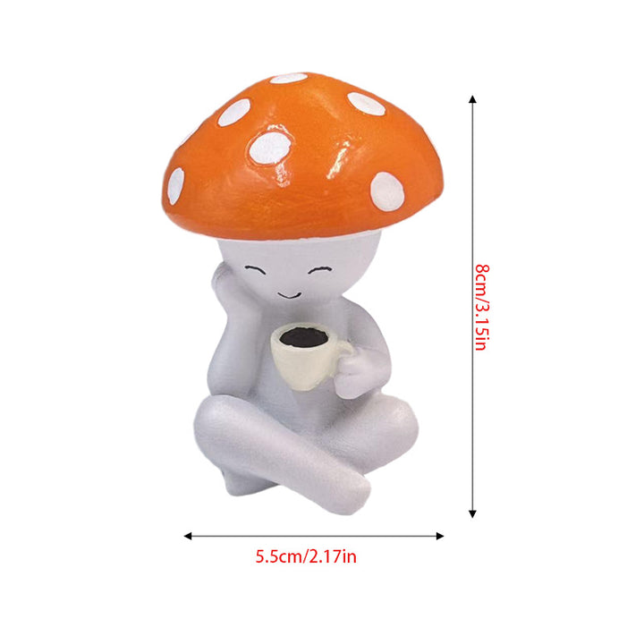Dekorative Pilzfigur Karnz