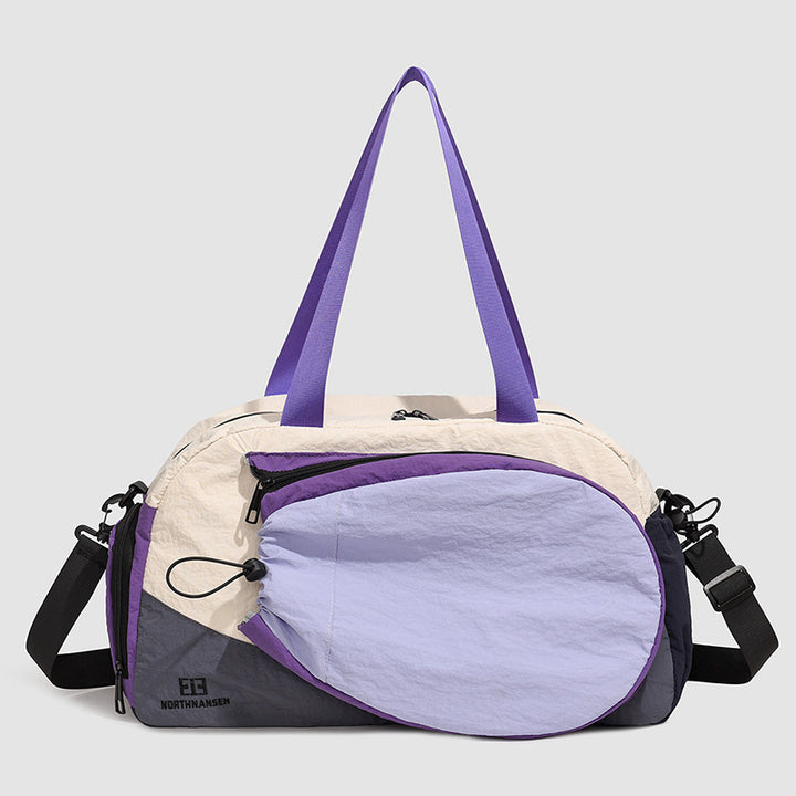 Vielseitige Color Block Gym Duffle Bag Karnz