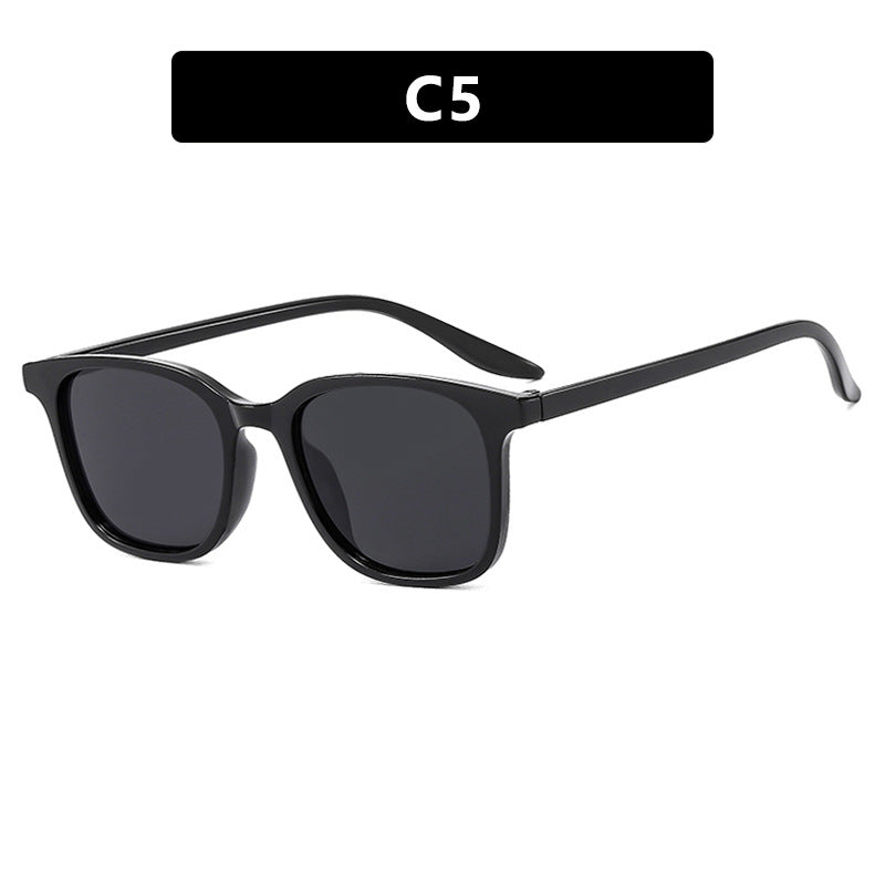 Damen trendige quadratische Sonnenbrille mit polarisierenden Gläsern Karnz