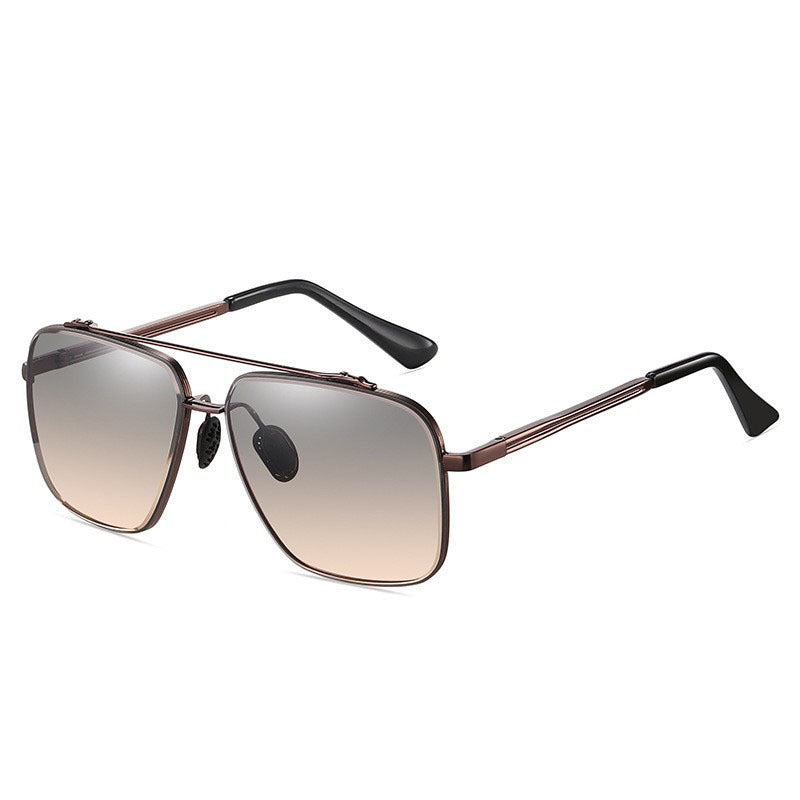 Damen Modische Sonnenbrille mit hochwertigem Metallrahmen und polarisierenden Gläsern Karnz