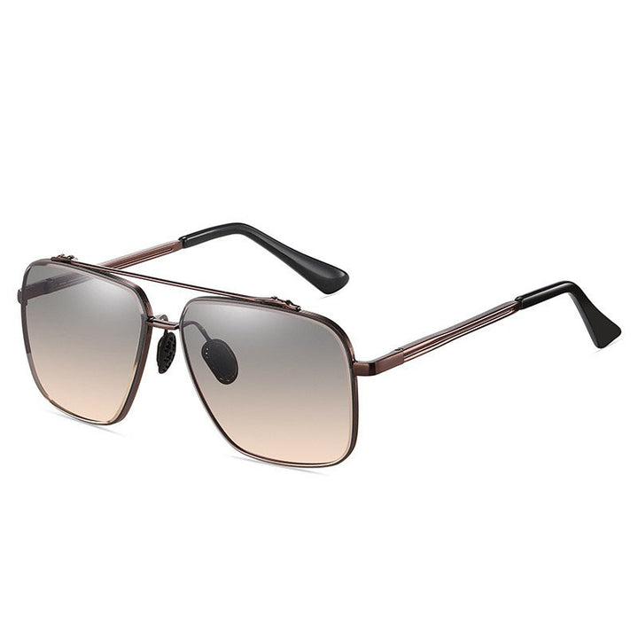 Damen Modische Sonnenbrille mit hochwertigem Metallrahmen und polarisierenden Gläsern Karnz