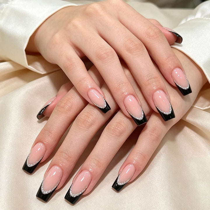 Erweiterte Acryl Französische Spitze Nagelverstärkungen Karnz
