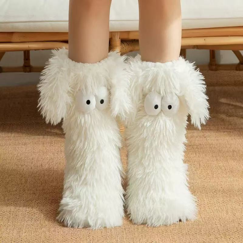 Damen Kuschelsocken mit tierischem Design Karnz