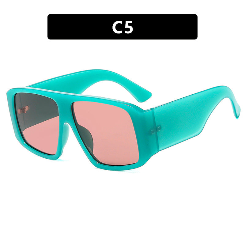 Damen modische rechteckige Brille Karnz