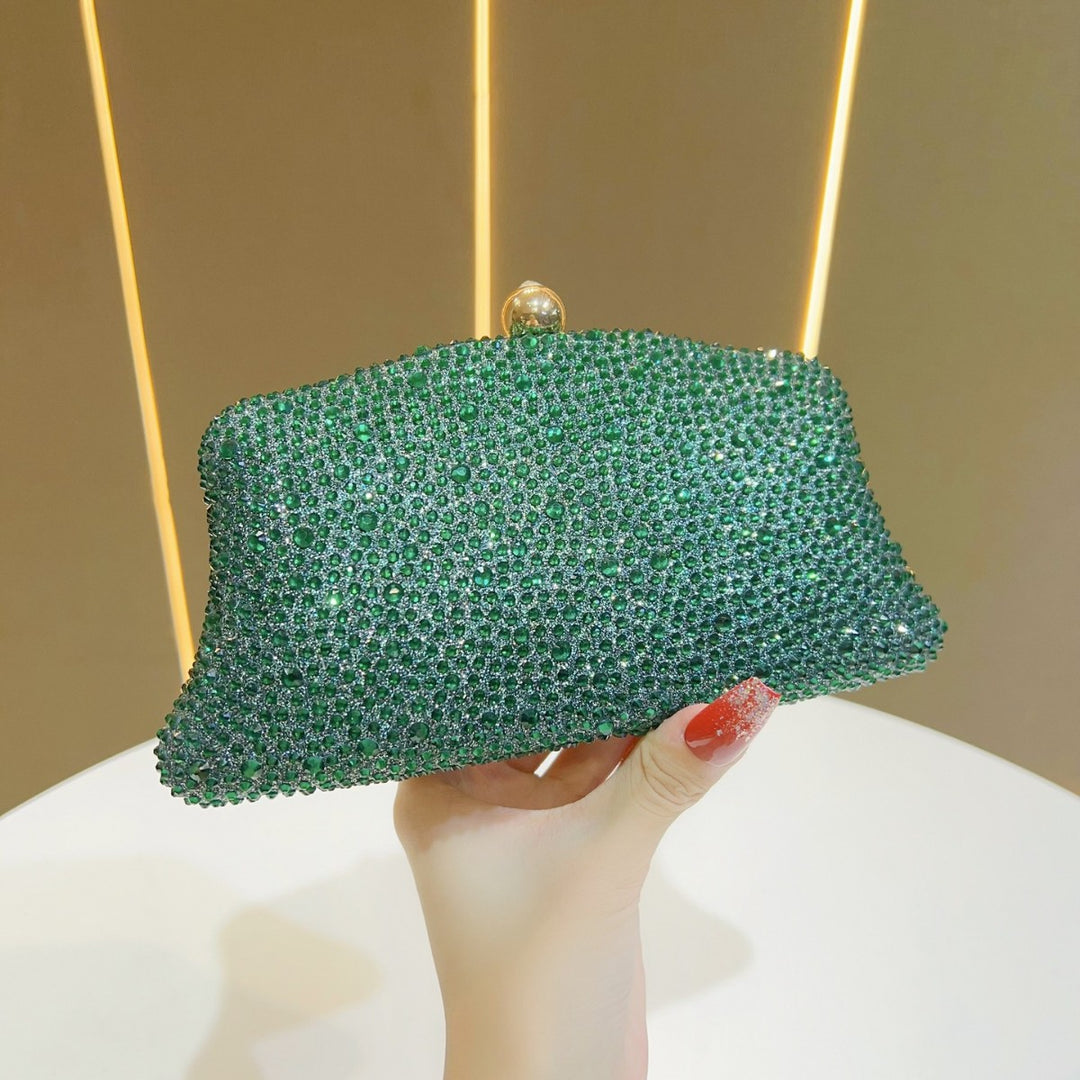 Strassbesetzte Abendclutch