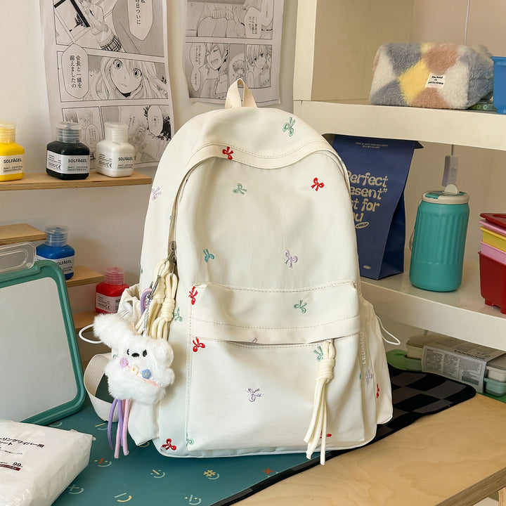 Süßer gestickter gemusterter Rucksack Karnz