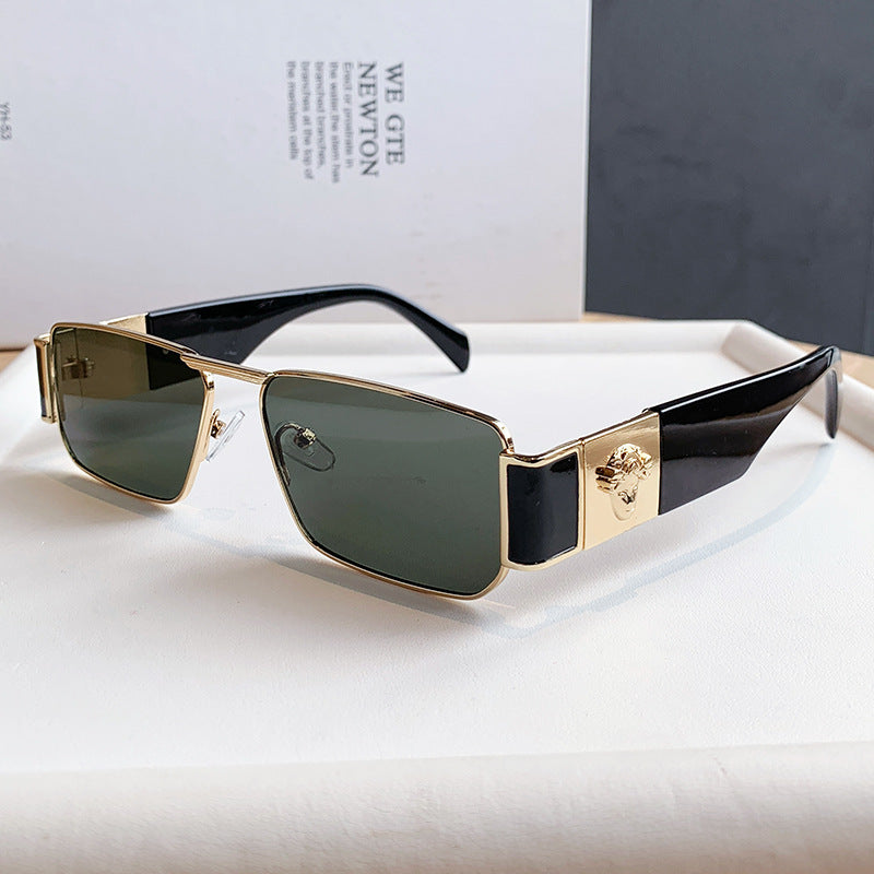 Damen Designer-Sonnenbrille mit luxuriösem Rahmen und trendigem Schnitt Karnz