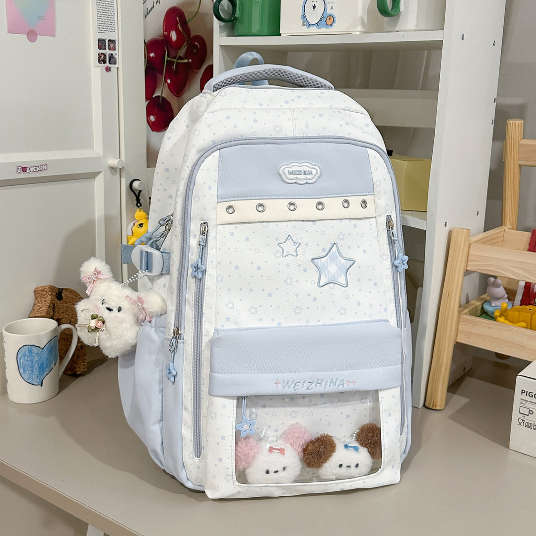 Transparente Taschen-Rucksack Karnz