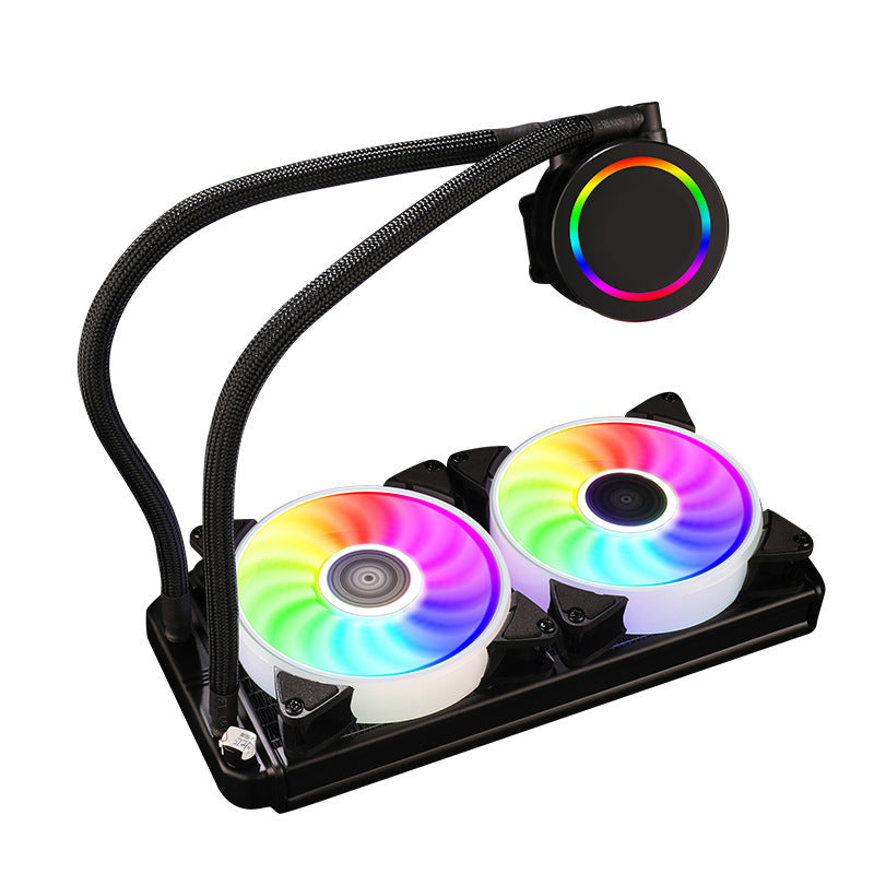 RGB Flüssigkeits-CPU-Kühler mit Dual-Lüfter-Technologie Karnz