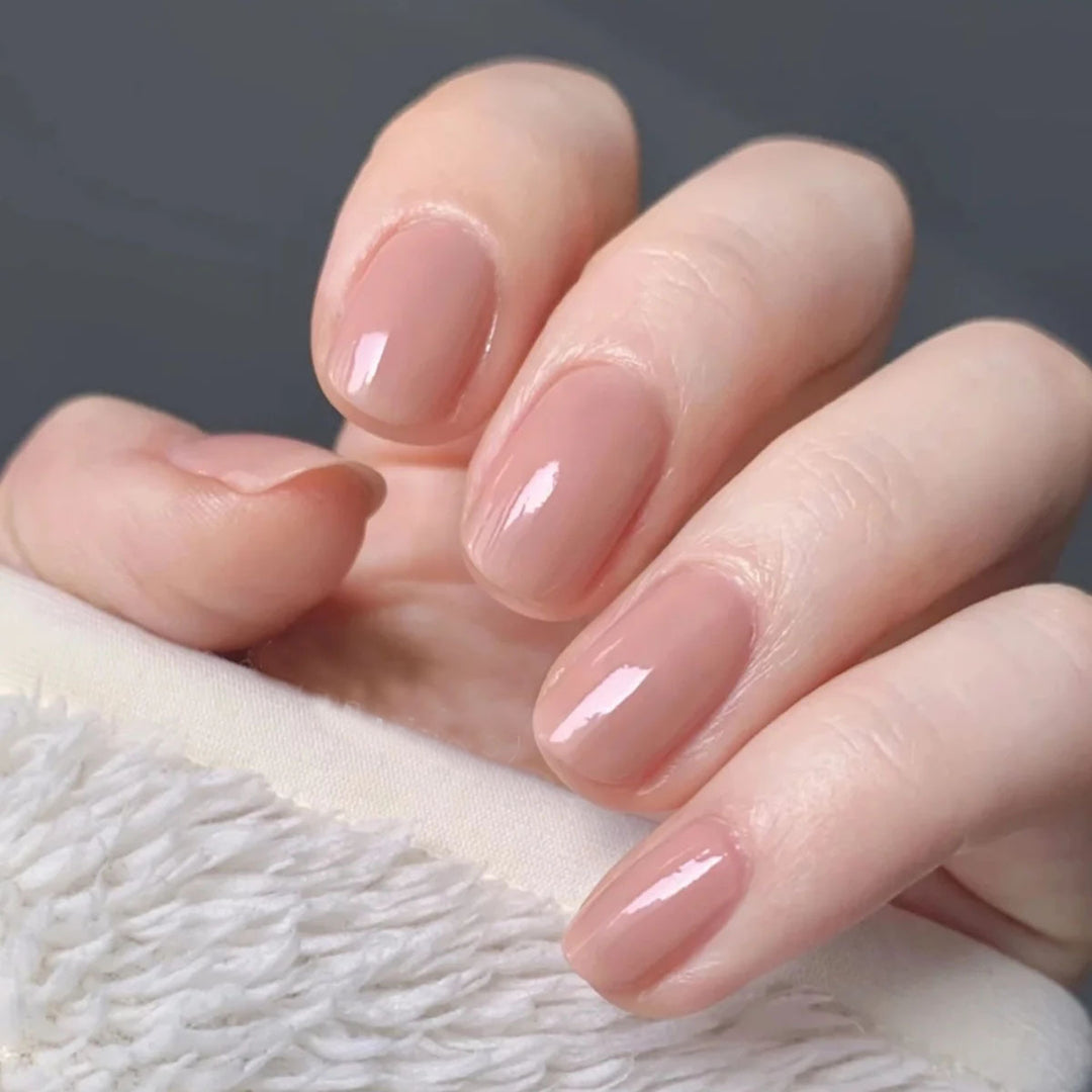 Hochglanz-Naturfinish-Nagelverstärkungen