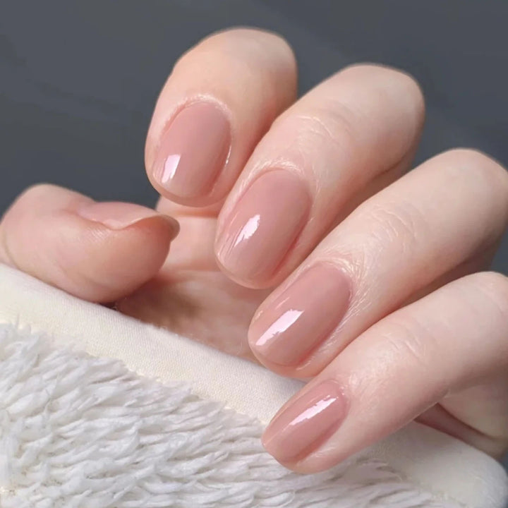 Hochglanz-Naturfinish-Nagelverstärkungen