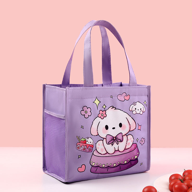 Kinder Isolierte Cartoon Lunch Tasche Karnz
