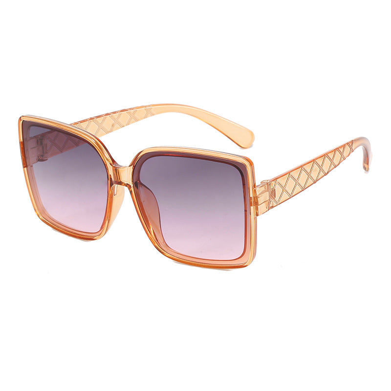 Damen modische quadratische Sonnenbrille mit elegantem Gestell Karnz