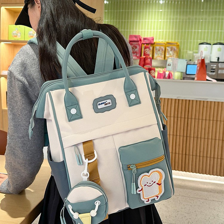 Stylischer Mehrfach-Taschen-Rucksack Karnz