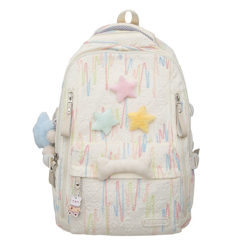 Verspielt Charakter Verziertes Rucksack Karnz