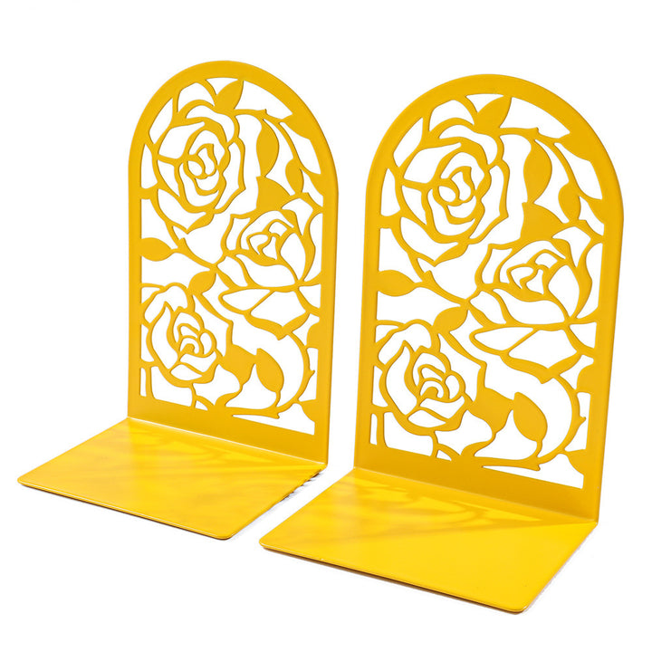 Künstlerisches Blumenbuchstützen-Set
