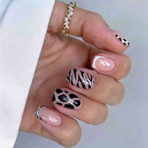 Tierdruck Nagelkunst Design