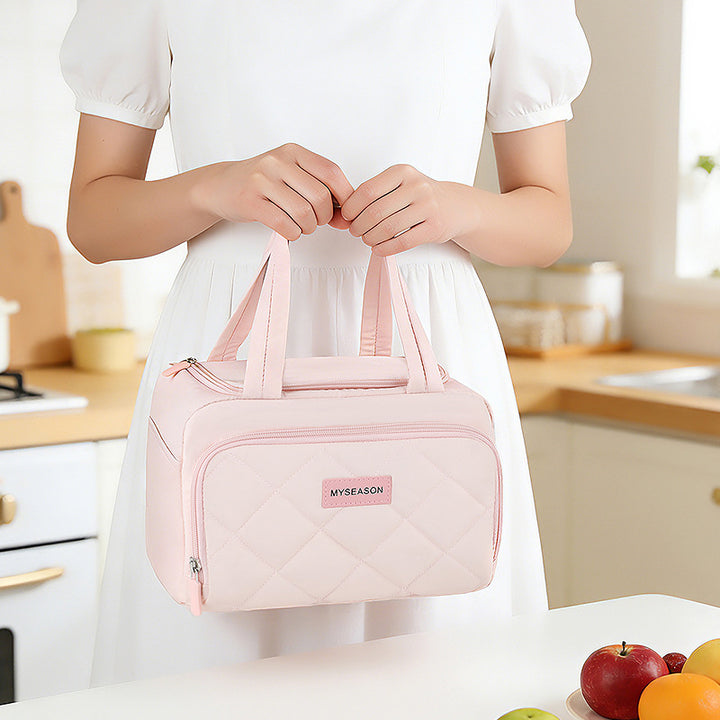 Stylische isolierte Lunch-Tasche
