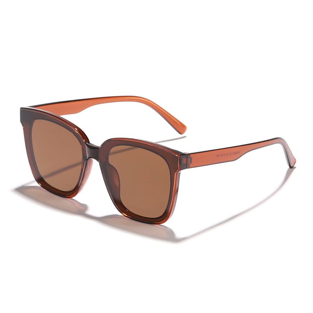 Damen modische Sonnenbrille im eleganten Quadrat-Rahmendesign Karnz
