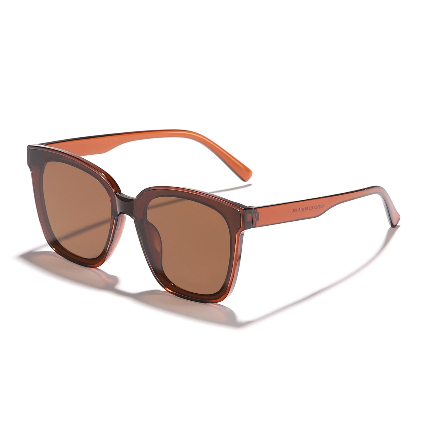 Damen modische Sonnenbrille im eleganten Quadrat-Rahmendesign Karnz