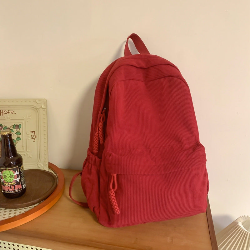 Cord-Rucksack mit Vielseitigen Fächern und Ergonomischem Design Karnz