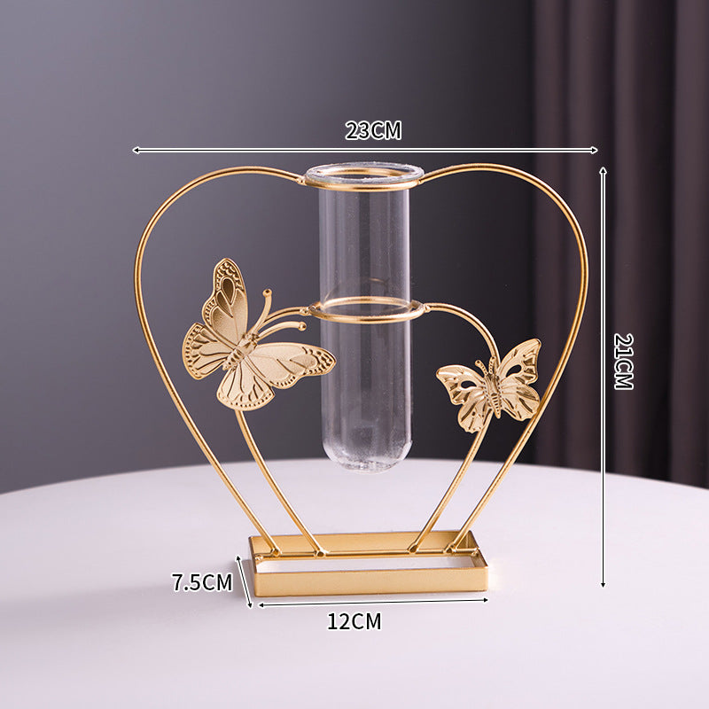 Geometrische Schmetterlings-Dekor-Vasenhalter