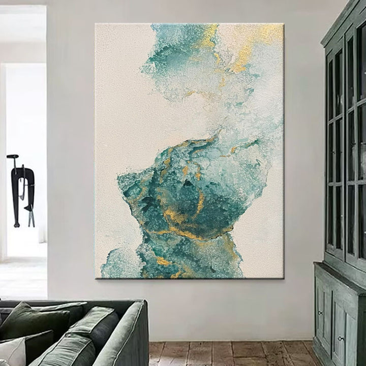 Abstrakter Expressionist Leinwandwandkunst