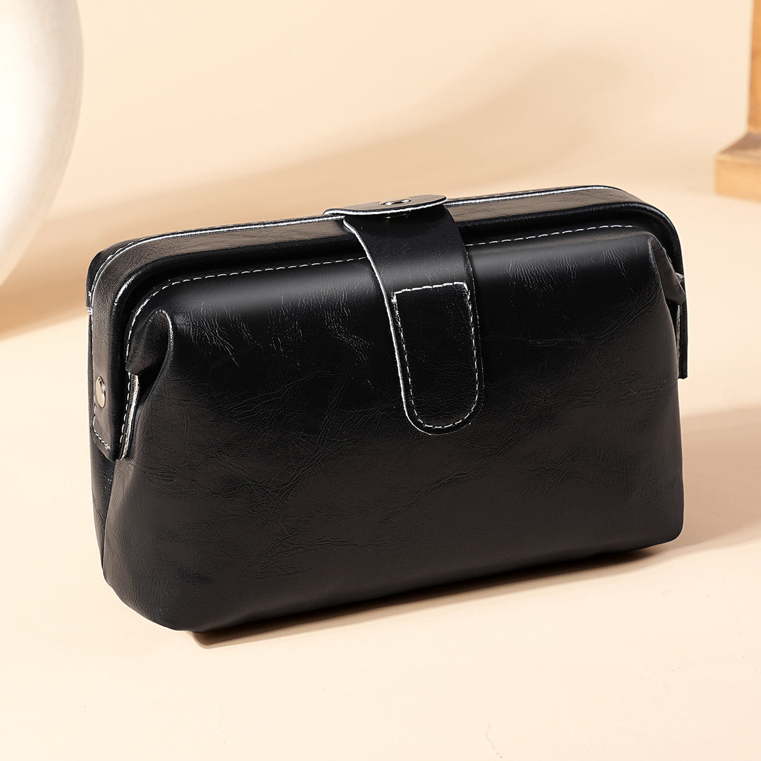 Vintage Leder Kosmetikbox