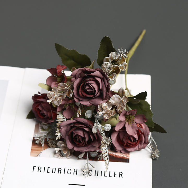 Faux Blumenstrauß für die Indoor-Heimdekoration